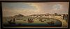 SIGNED CHINA TRADE OIL PAINTING - MACAO BAY
