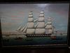 SIGNED CHINA TRADE PAINTING WHAMPOA CLIPPER  