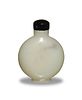 Chinese White Jade Snuff Bottle, 19th Century