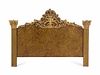 A Louis XV Style Carved Giltwood Headboard