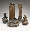 A group of Amphora art pottery