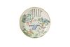 Small Chinese Porcelain Plate, Early 19th Century