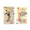 Pair of Japanese Woodblock Prints