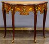 French Style Baroque Console Table