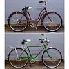 Schwinn 'Fair Lady' and 'Collegiate' Bicycles