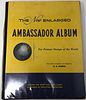 Stamp Album -The New Enlarged AMBASSADOR ALBUM for
