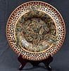 Decorative Vintage Asian Porcelain Platter