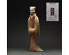 HUGE HAN DYNASTY TERRACOTTA FIGURE OF A COURT LADY - TL TESTED