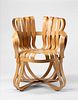 Frank Gehry (1929)  - "Cross" chair, 1990