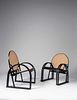 Postmodern
American, Late 20th Century
Pair of Lounge Chairs, Vermont Tubbs, USA