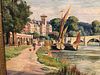 FRANCIS DODD 1874-1949 OIL PAINTING ON CANVAS SIGNED AND DATED F.DODD 29