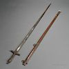 Civil War Medical Staff Sword
