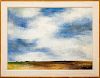 Joseph Barber (b. 1915): Untitled (Big Sky Landscape)