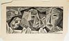 Isaac Friedlander (1890-1968): Group of Six Etchings