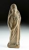 Greek Hellenistic Pottery Standing Woman, ex-Bonhams