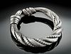 Viking Silver Twisted Ring - 8.5 g