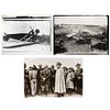 INTERNATIONAL NEWSREEL PHOTO, Lindbergh en México, Unsigned, Vintage prints, 7.4 x 10" (19 x 25.5 cm) each, Pieces: 3