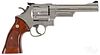 Smith & Wesson model 29-2 nickel plated revolver