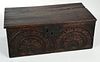 Charles II Carved Oak Bible Box