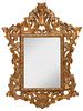 Baroque Style Carved and Giltwood Mirror