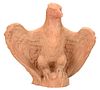 Terracotta Perched Eagle