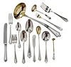 Plymouth Gorham Sterling Flatware, 118 Pieces