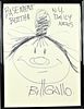 Bill Gallo (1922-2011)  "Basement Birtha"