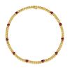 Bulgari Ruby Link Chain Necklace