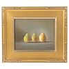 Massey. Still Life with Pears, Oil on Panel