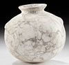 Gorgeous Egyptian Late Dynastic Alabaster Jar