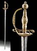 Late 18th C. French Steel Cavalry Trooper Sword
