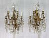 Pair Of Large Caldwell Quality Gilt Bronze Sconces