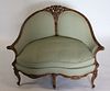 Antique Louis XV Style Finely Carved Settee