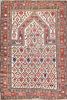 Antique Hand Knotted Oriental Prayer Carpet