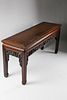 Chinese Carved Teak Wood Low Table, circa 1870