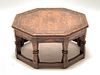Carved Oak Coffee Table