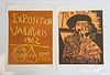 Pablo Picasso, 2 Lithographic Plates, Signed