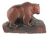 Hank Chopwood 1941-2005 Sandstone Bear Sculpture