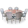 Louis XVI Dining Table & Chairs