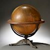 Gilman Joslin 15-inch Globe on Cast Iron Tripod Stand
