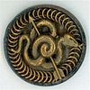 ANOTHER SCARCE BUTTON, A STEEL CUP SNAKE