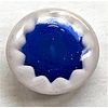 A RARE RADIANT TYPE DIVISION ONE GLASS BUTTON
