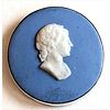 ONE DIVISION 1 BACKMARKED WEDGEWOOD BUTTON