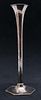 Whiting Sterling Silver Trumpet Form Bud Vase