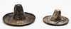 Maciel Mexican Sterling Souvenir Hat Form Dishes 2