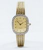 Tissot 14kt gold and diamond Ladies "Saphir" watch Circa 1980's signed