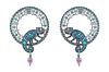 Queensbee Collection Chameleon Earrings
