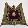 Continental Embroidered Velvet Armorial Banner