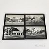 Set of Four Framed Photographs of a Salina, Kansas, Standard Petrol Station