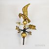 Small Molded Copper Spreadwing Eagle Weathervane and Directionals